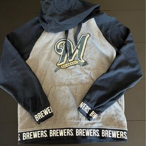 Milwaukee Brewers Hooded Sweatshirt Women’s Size Medium